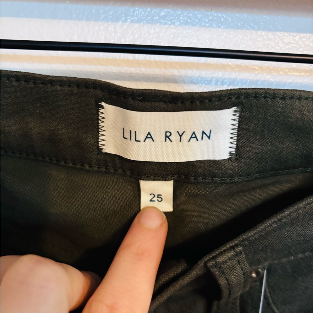 NWT Ilia Ryan Stitch fix Louis skinny jeans size 25 in olive - Picture 2 of 6